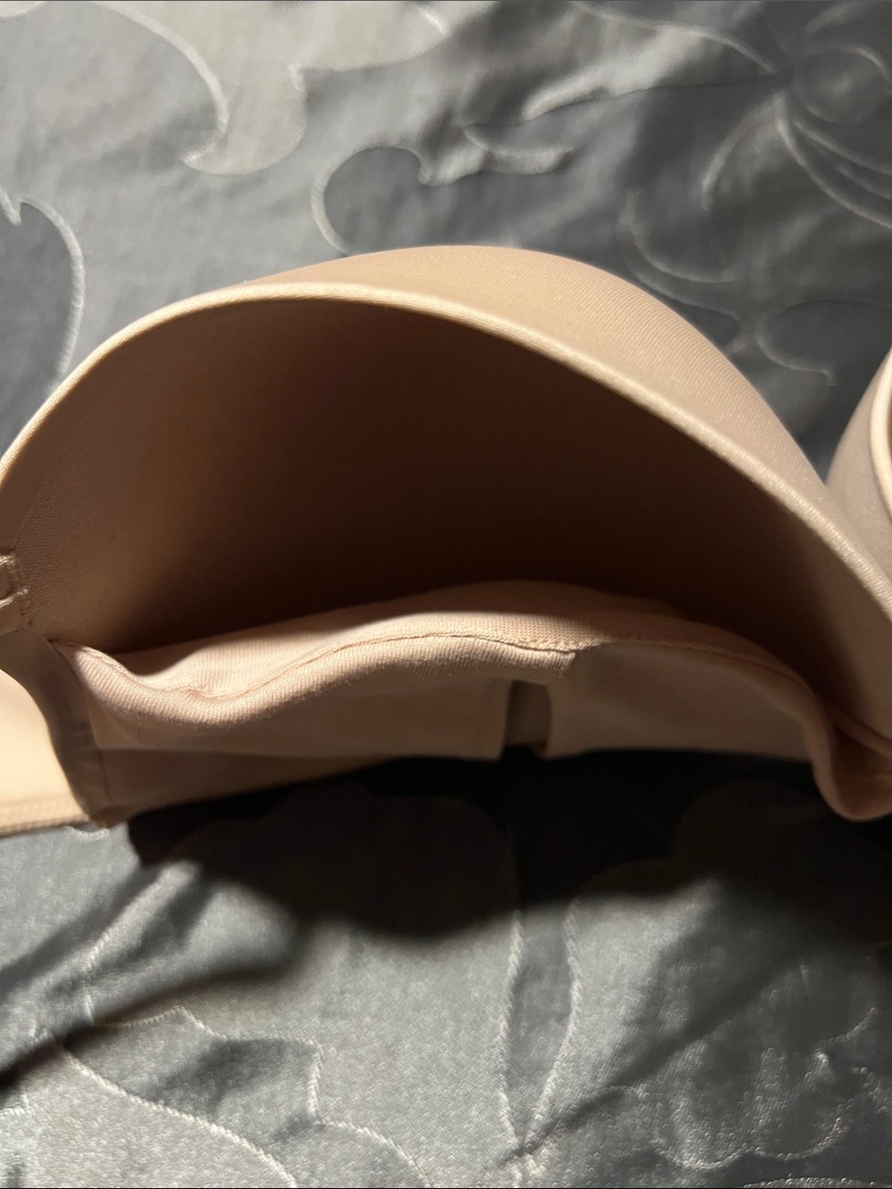 NWT SKIMS CustomFit Plunge Bra Clay 42C Removable Pads - Picture 9 of 11